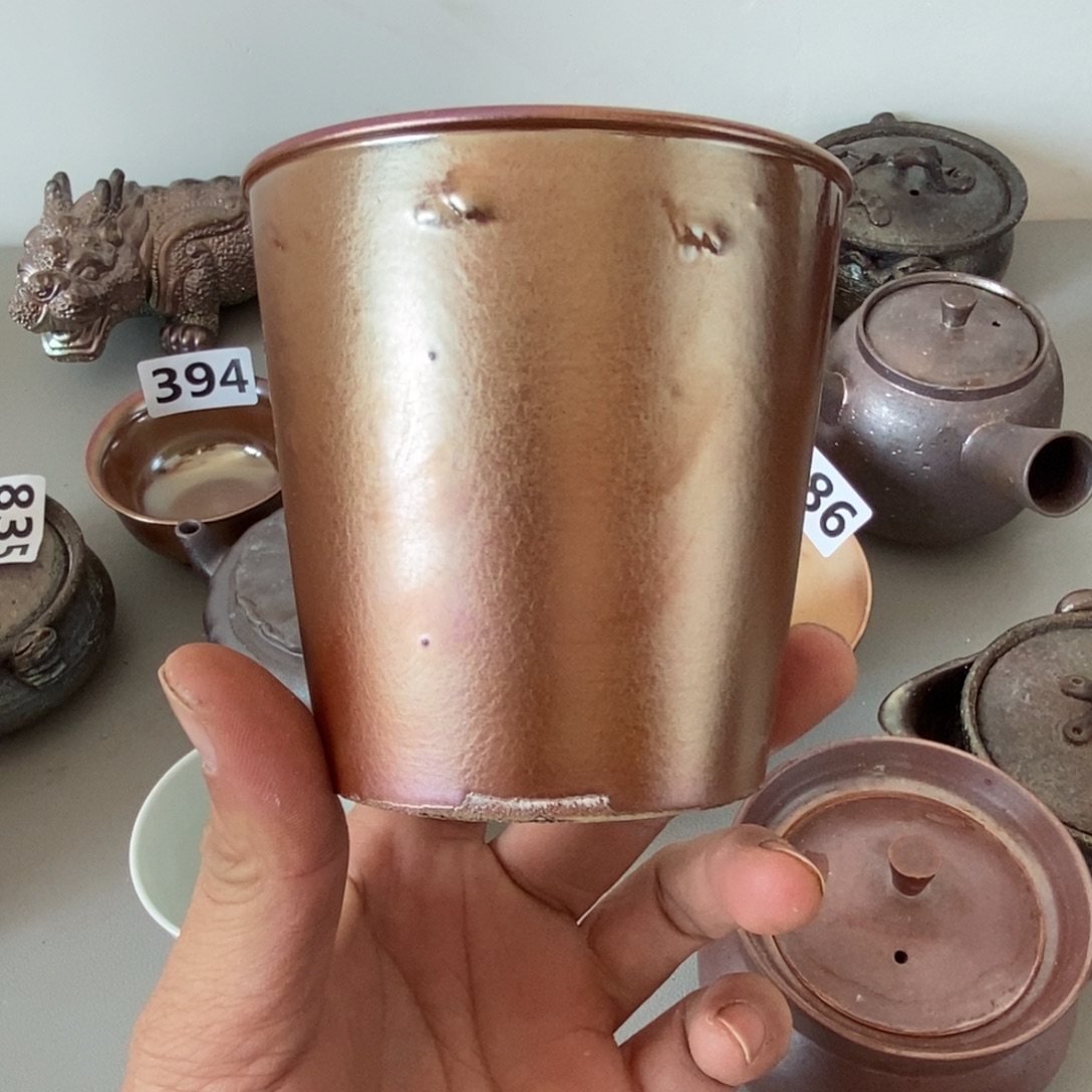 柴烧茶具陶瓷杯子