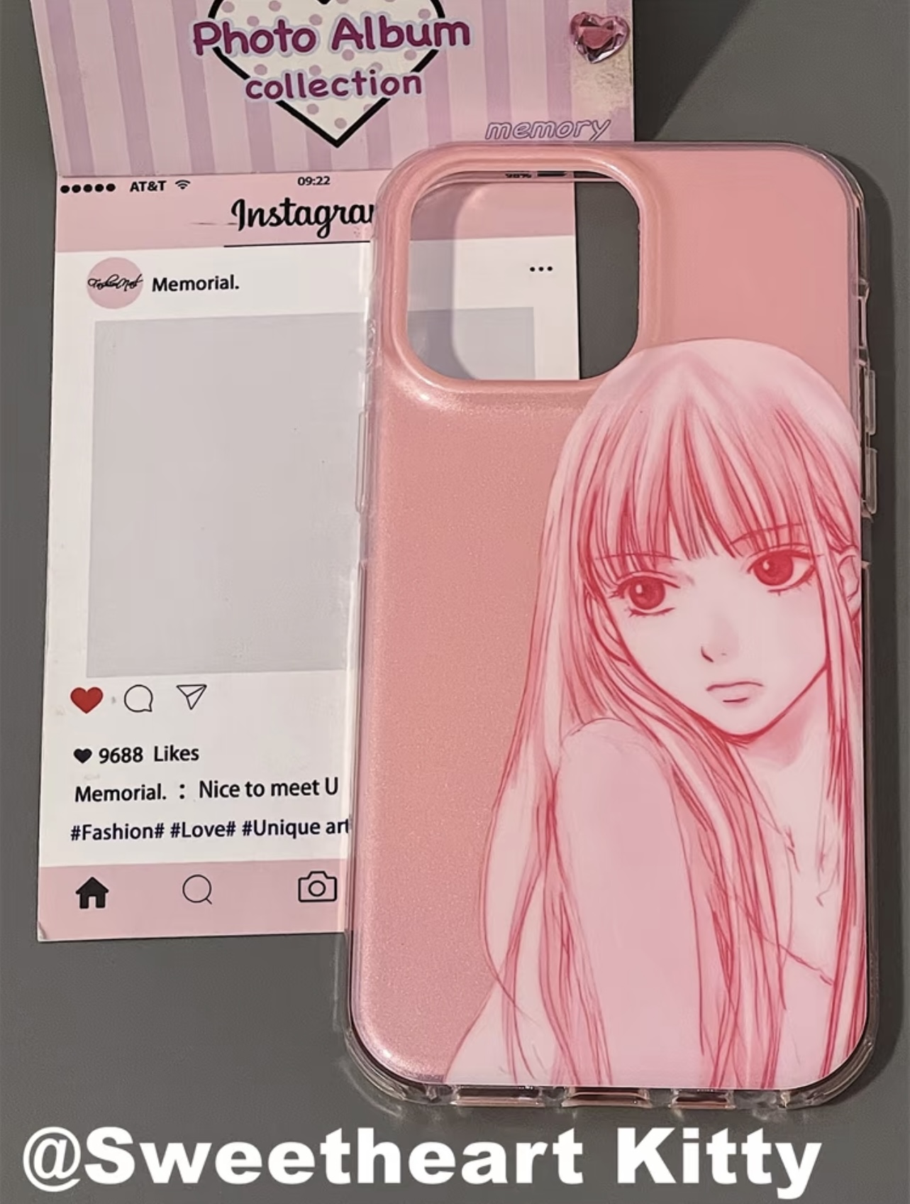 粉色少女心黑沼爽子适用iphone15promax苹果14手机壳13可爱