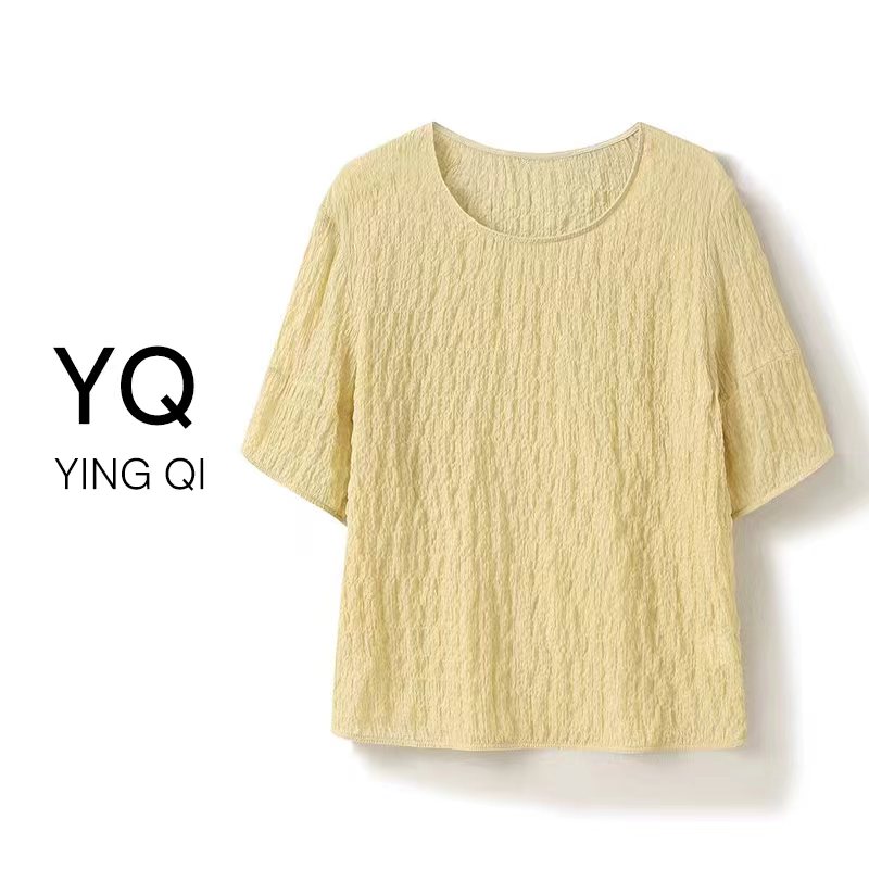 速发【英琪4-20】（501-600）#女士春夏穿搭 欧若风穿搭#显瘦上衣