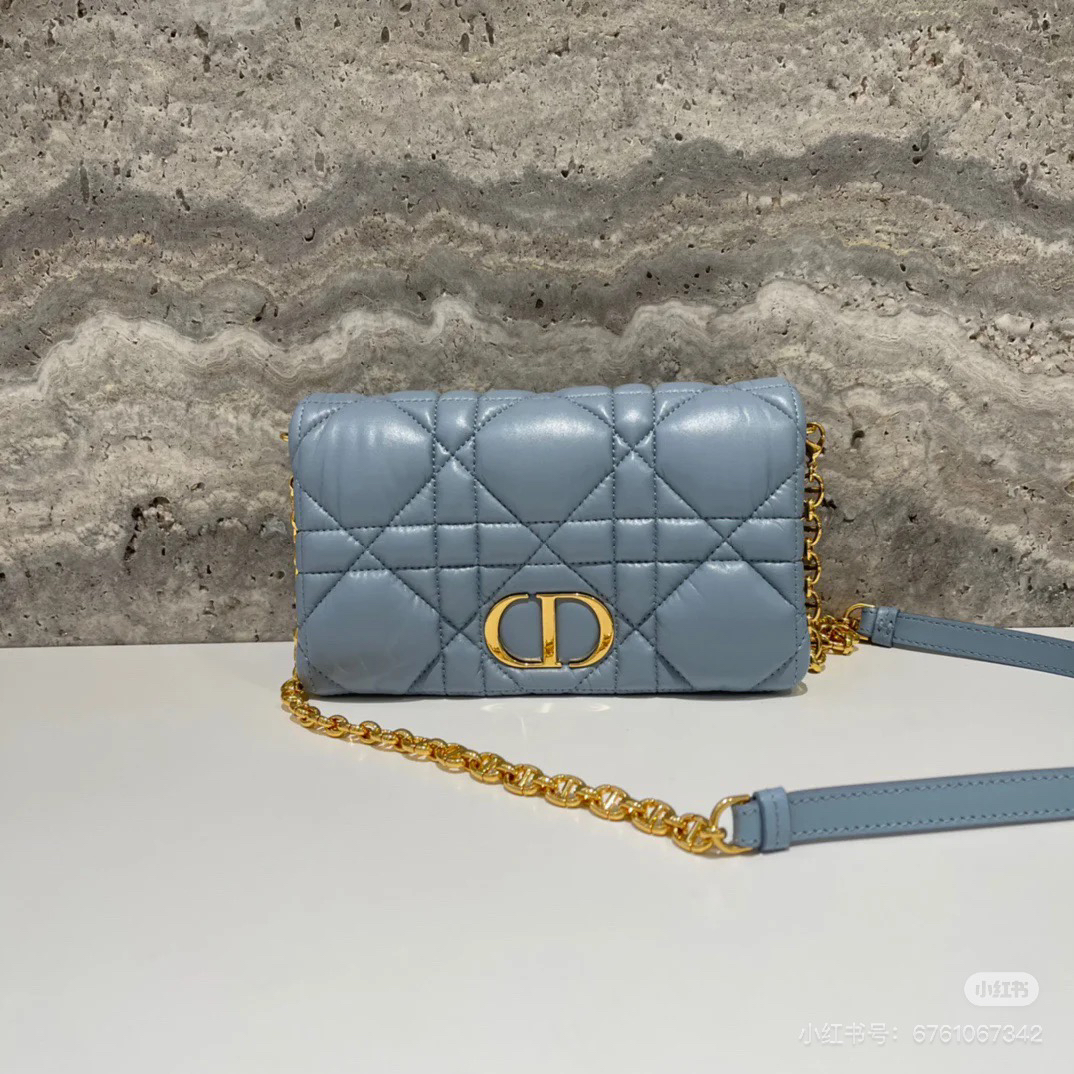 95新 DIOR/迪奥 坤球奢选 迪奥caro单肩包