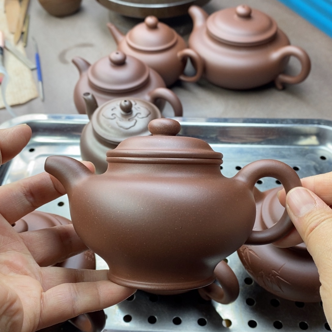紫砂茶壶掇只壶容量200cc左右