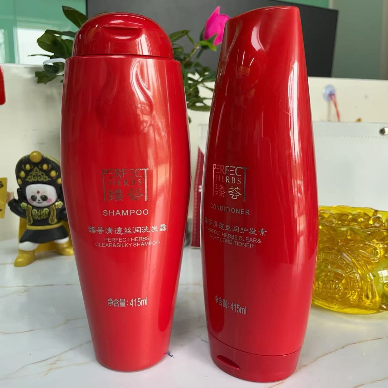 【微瑕疵】清透丝润洗发露护发素洗护套装