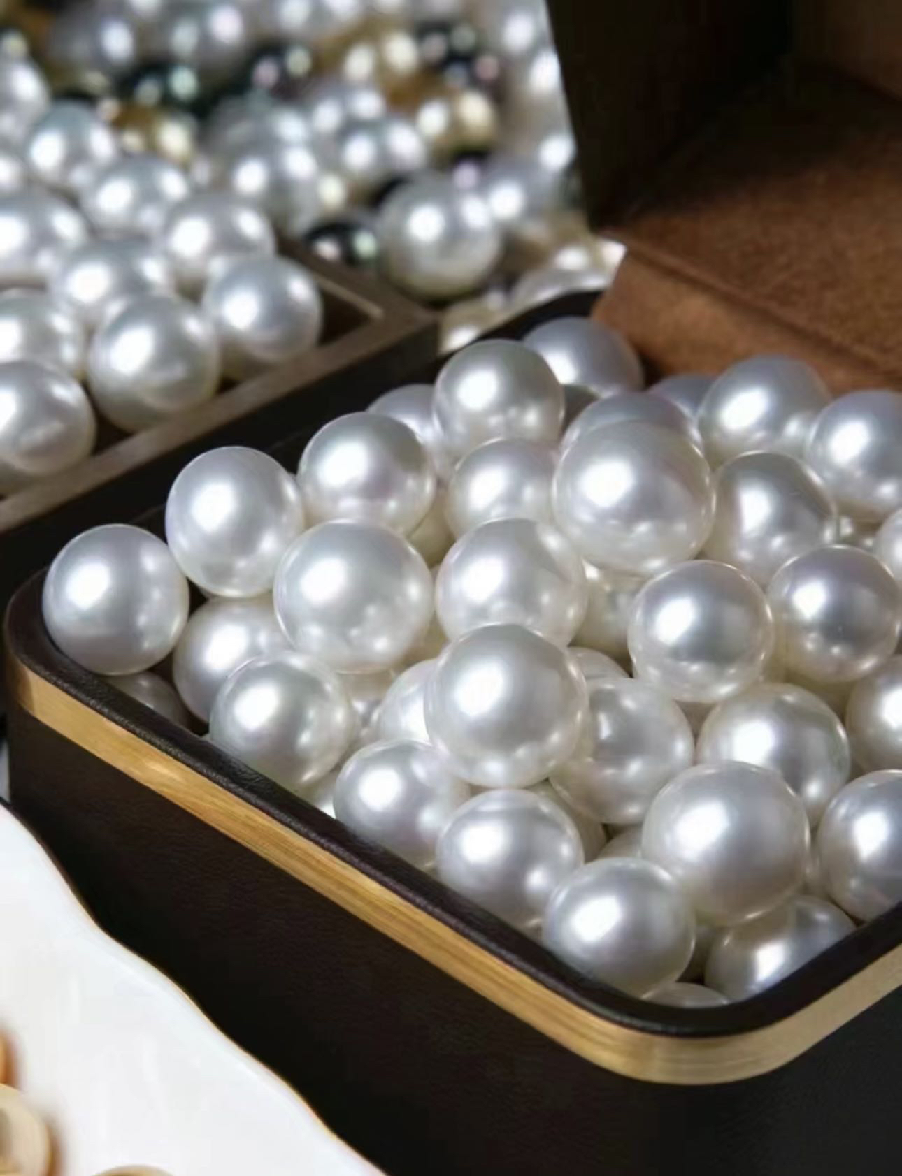 珍珠项链吊坠耳饰