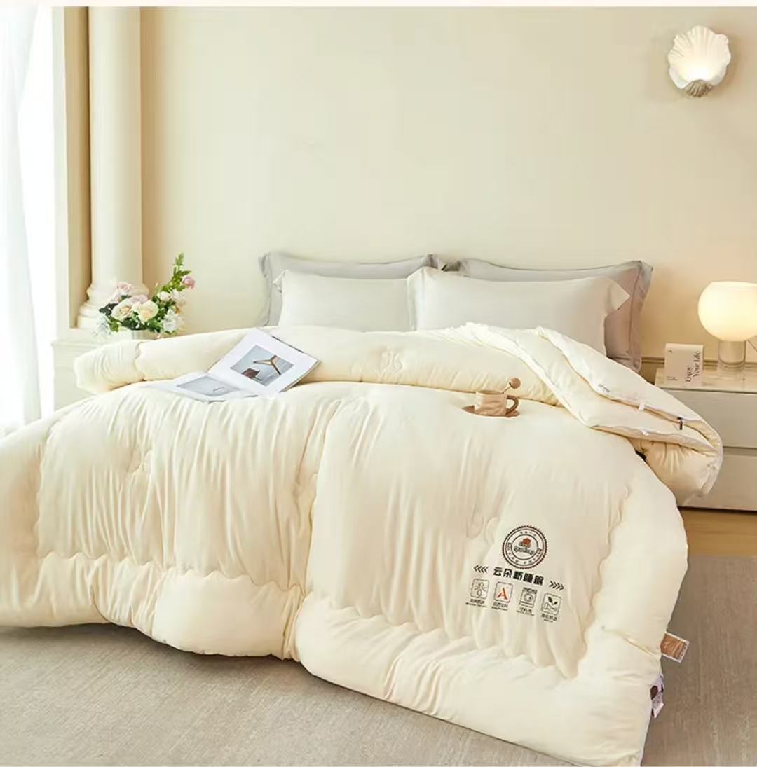 【子母被】拉链款大豆被亲肤二合一春夏秋冬加厚被子可水洗柔软