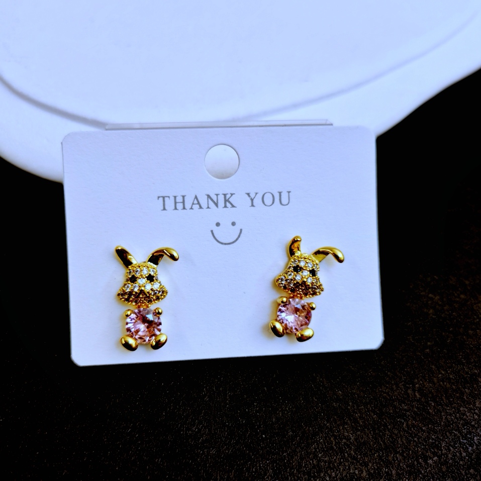 铜合金耳饰 545 时尚百搭款耳环耳饰