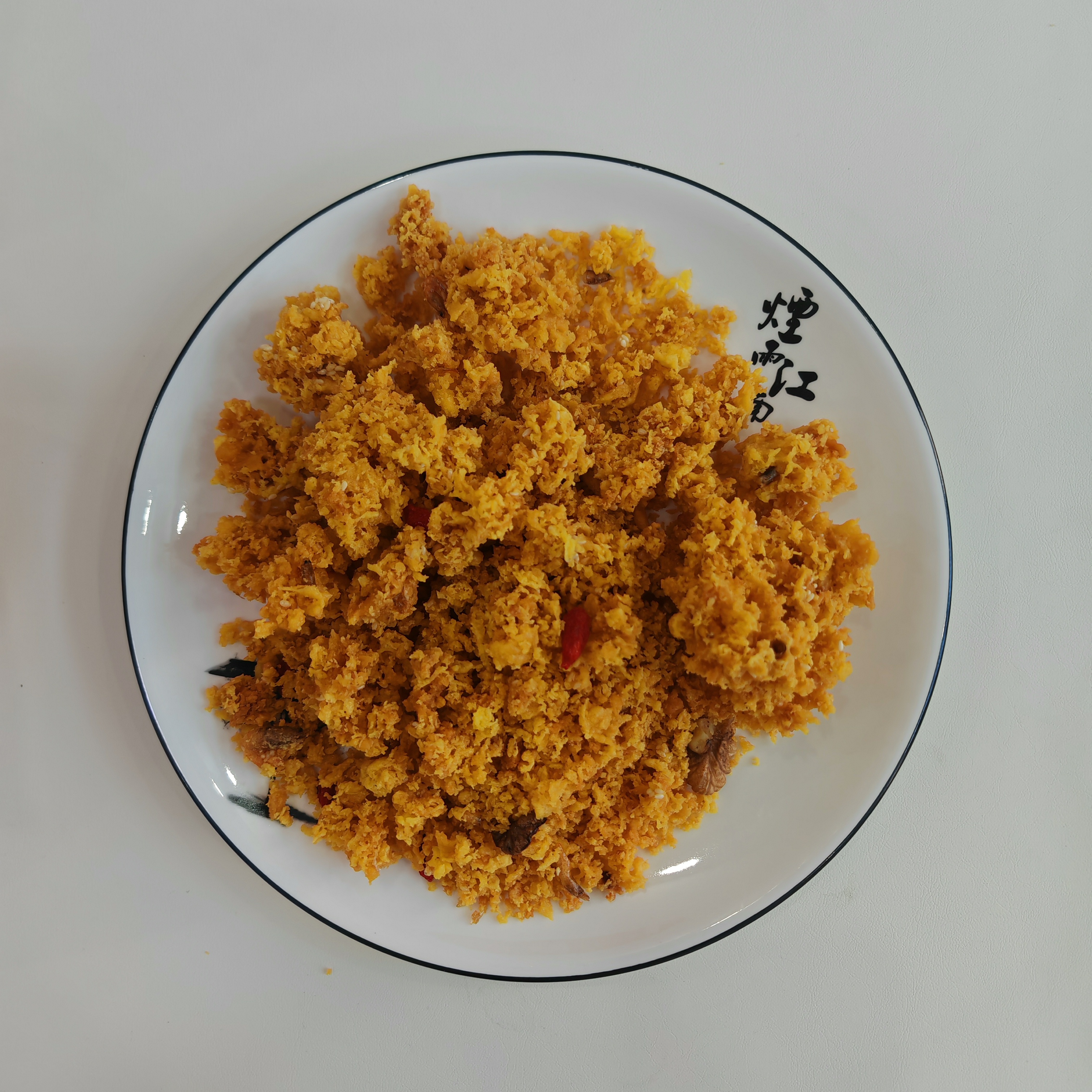 传统炸杂粮面糊假虾米蜂窝虾米特色特产