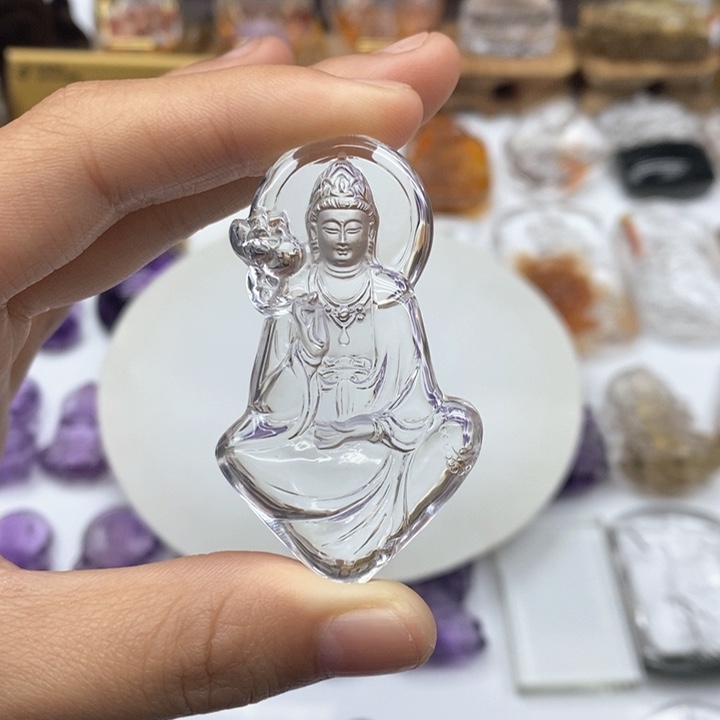 水晶颈饰未镶嵌家****9定制