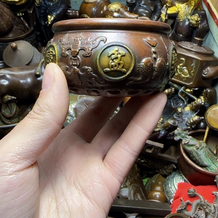 铜器把玩摆件链接