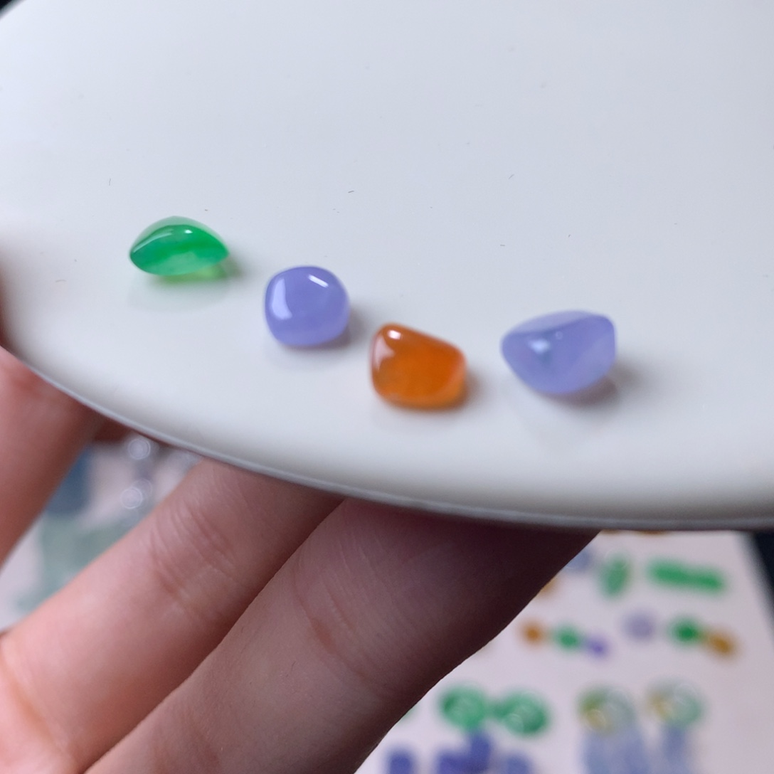 翡翠散珠天然翡翠