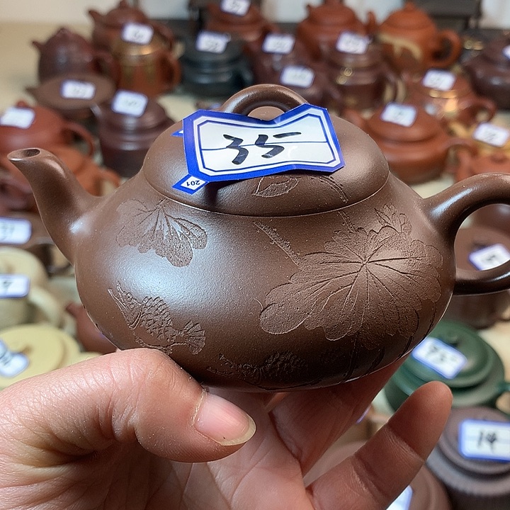 紫砂茶壶纪****紫砂微瑕微瑕……