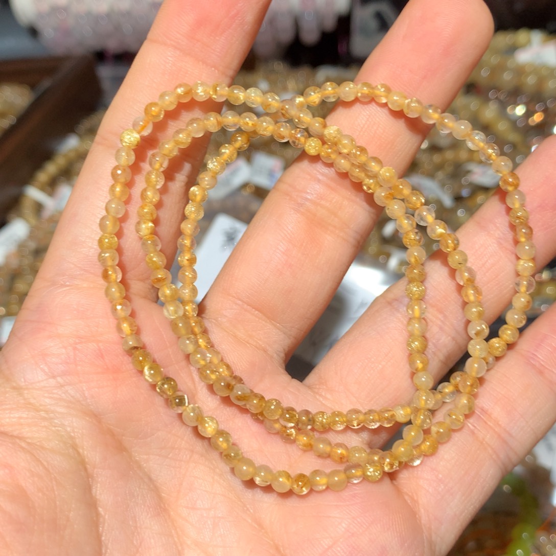 水晶手链未镶嵌手链