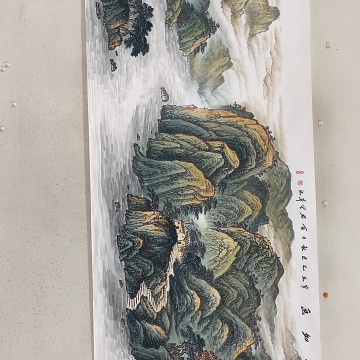 国画国画作品集的故事