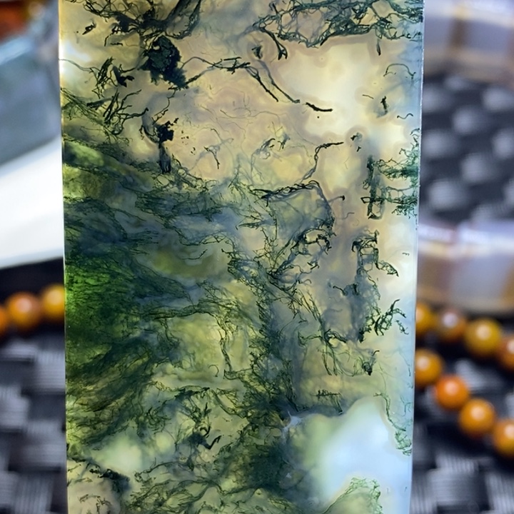 玛瑙/玉髓颈饰足银镀金镶嵌用****5