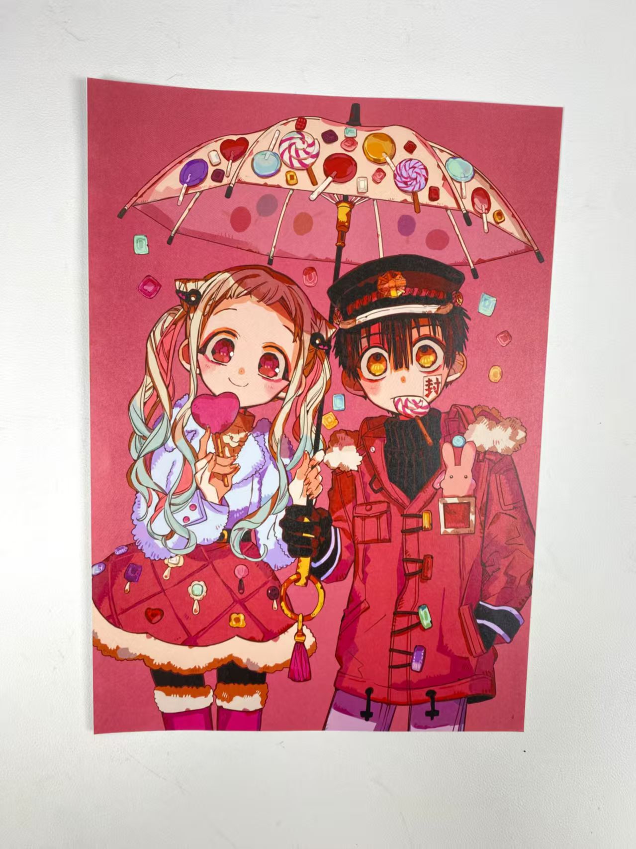 【明选】地缚少年花子君 画集切页