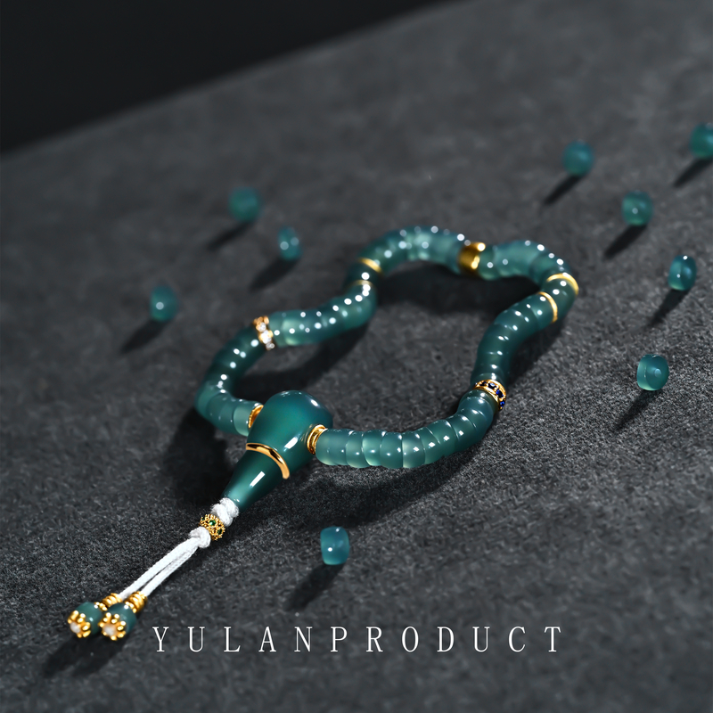 龙虎山【小乔】钰翡系列「冰魄·凝光」冰为骨-洞见万象-翡翠大肠6m