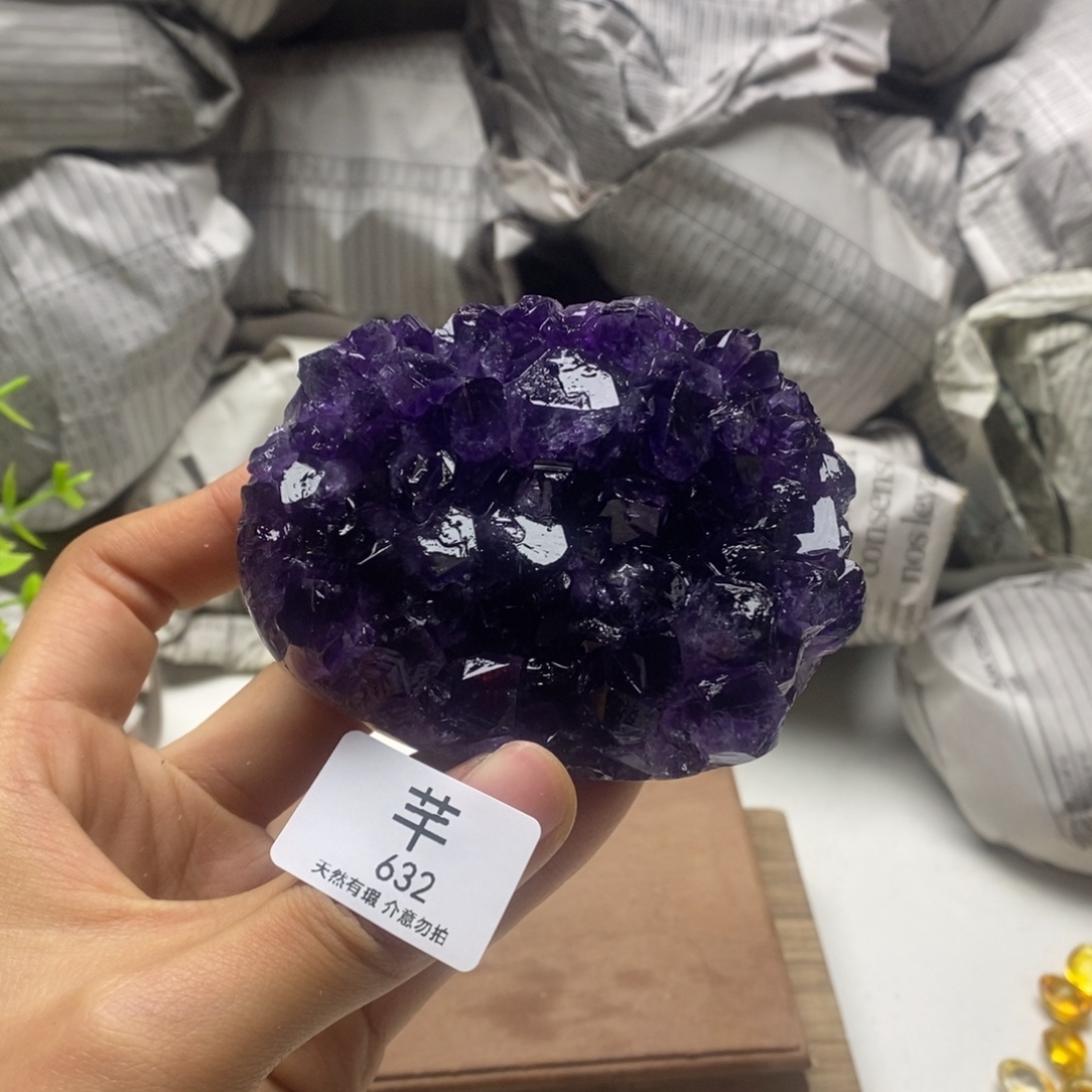 水晶未镶嵌珠宝半成品