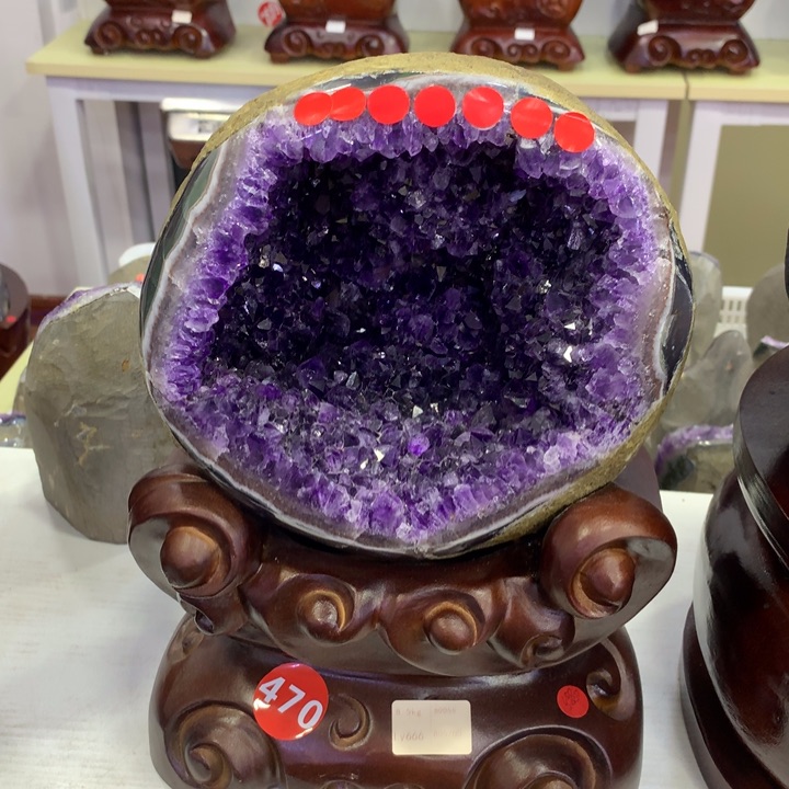 紫晶大型摆件（非配饰）未镶嵌