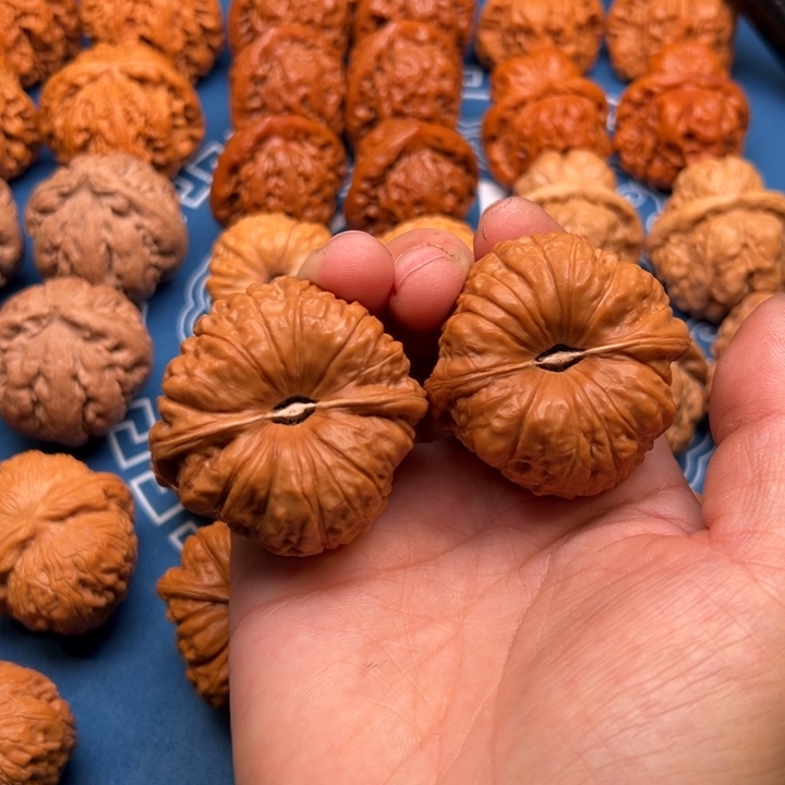 文玩核桃把件酩*?南瓜