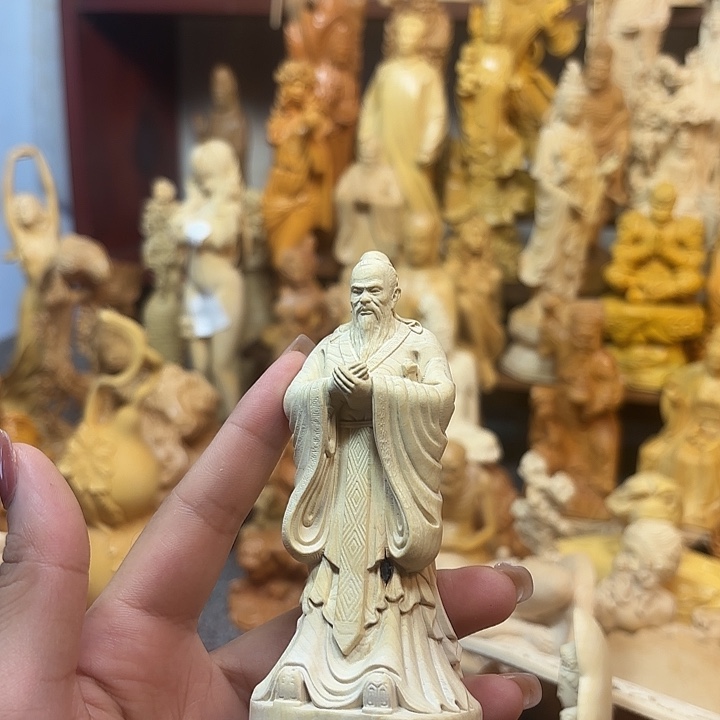 黄杨木黄杨木瑕疵孔子