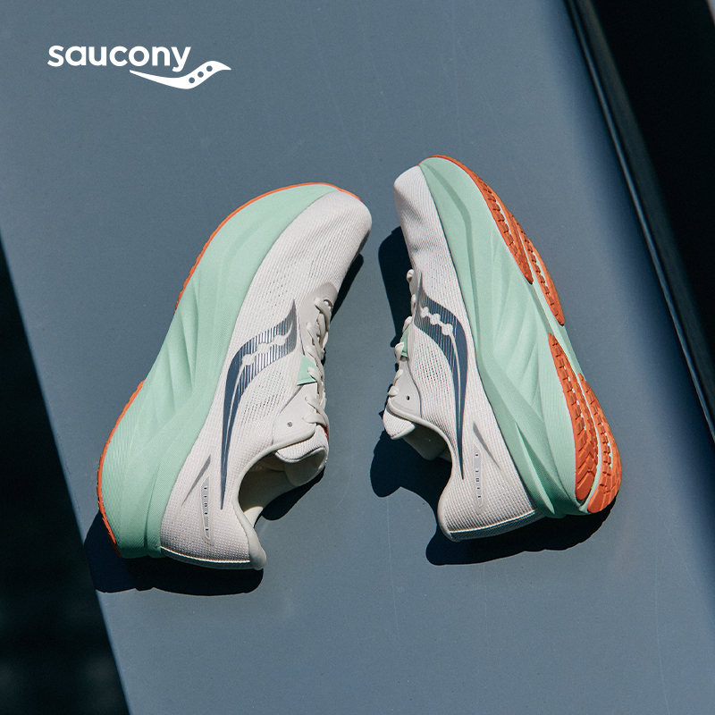 Saucony索康尼TIDE浪潮3情侣款减震专业跑步鞋慢跑训练舒适运动鞋