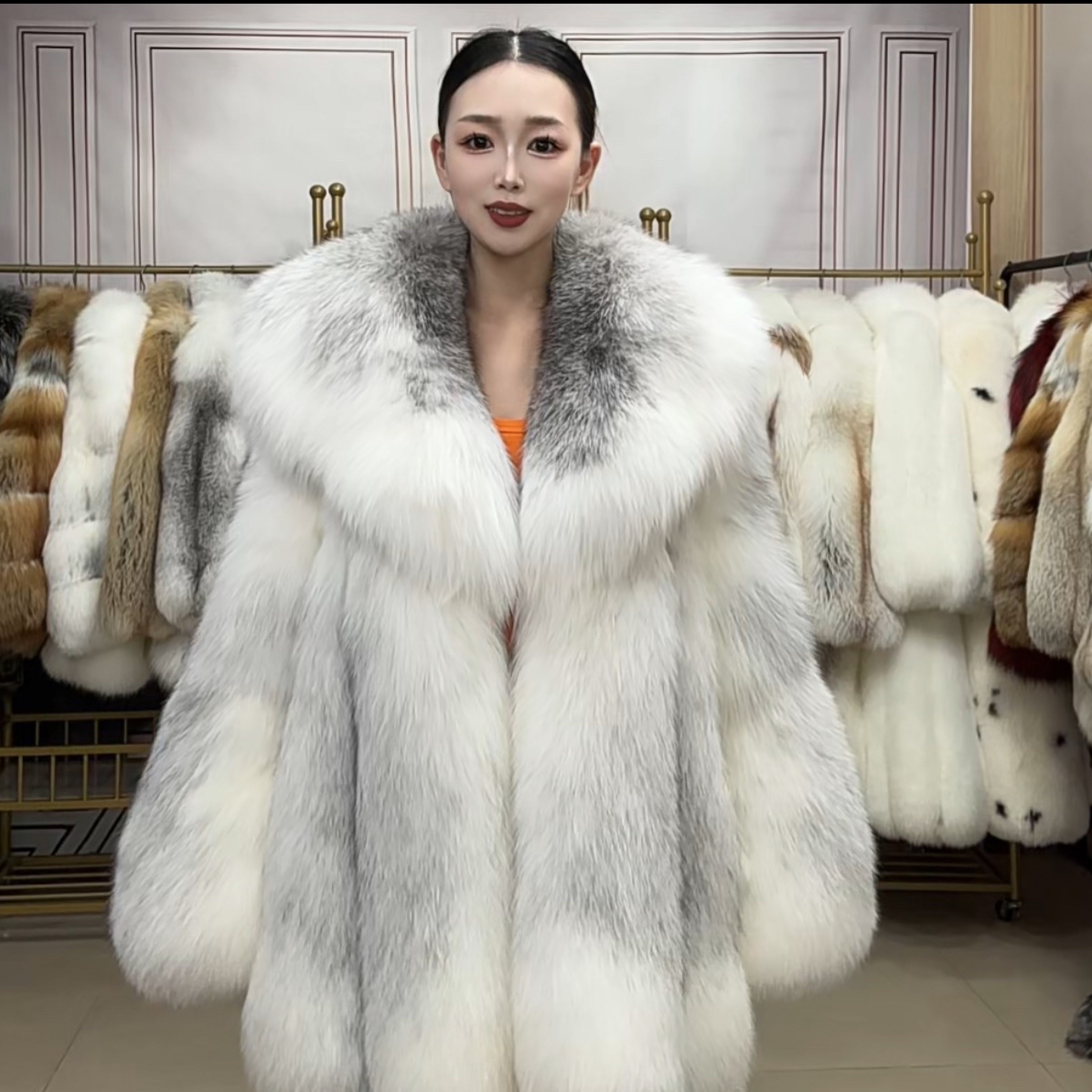 女士时尚潮流休闲外套大衣