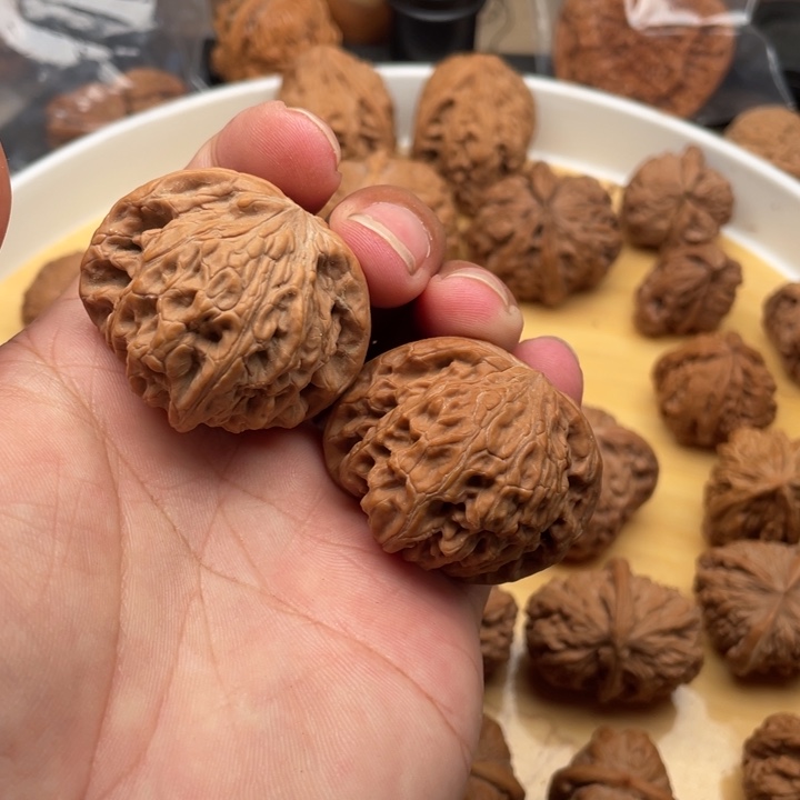 文玩核桃把件橘****s文玩核桃手把件