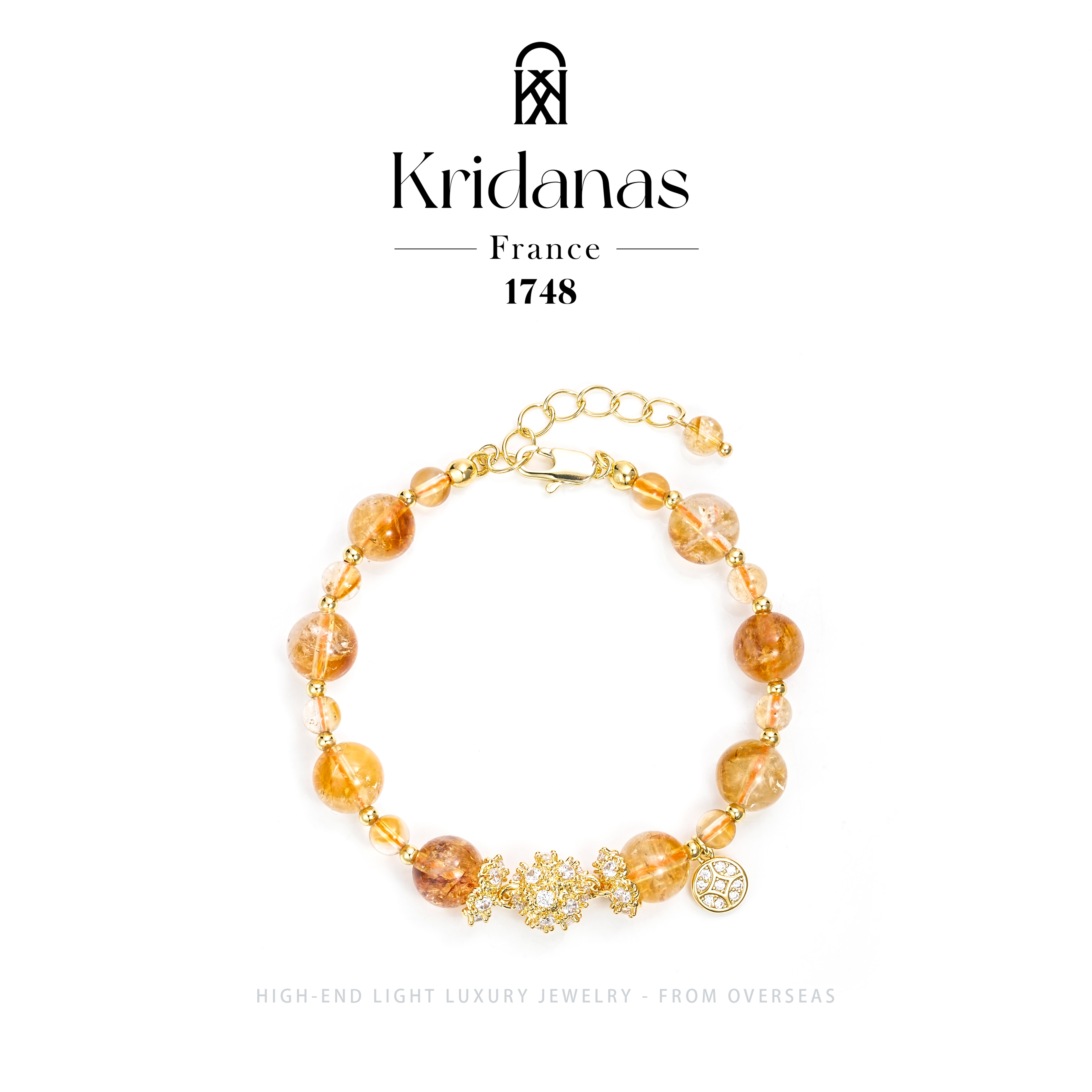 【福来运转】Kridanas夏款国风纳福手链F4666