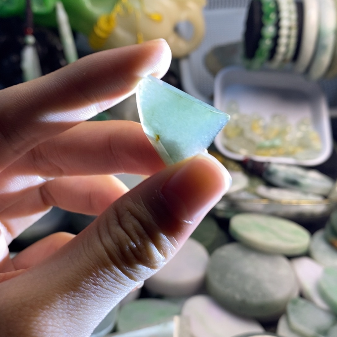 翡翠散珠翡翠A货04