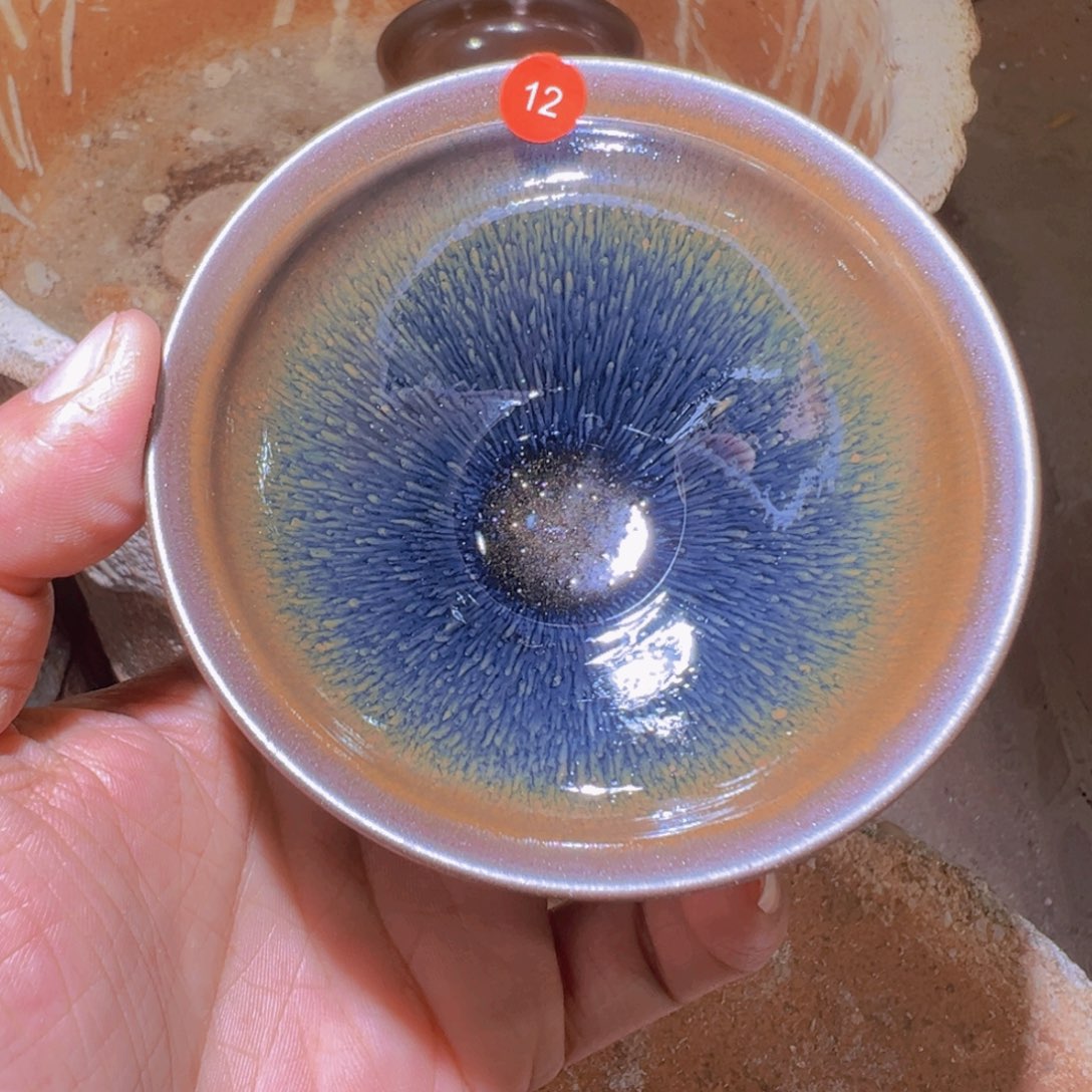 茶盏12 建窑建盏长聚龙窑