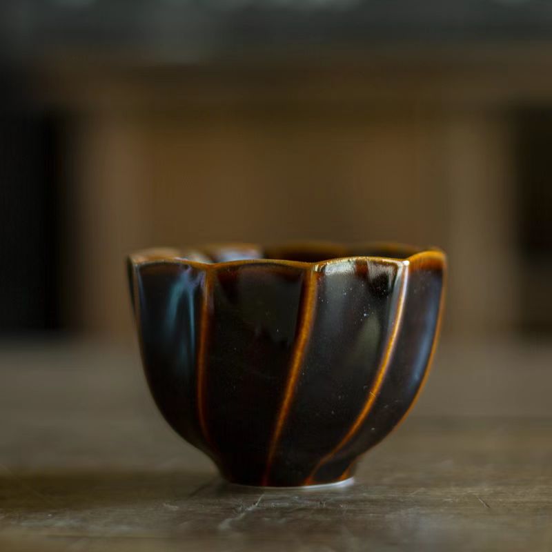 【陶珊居】黑美人-旋转杯（Q0182）