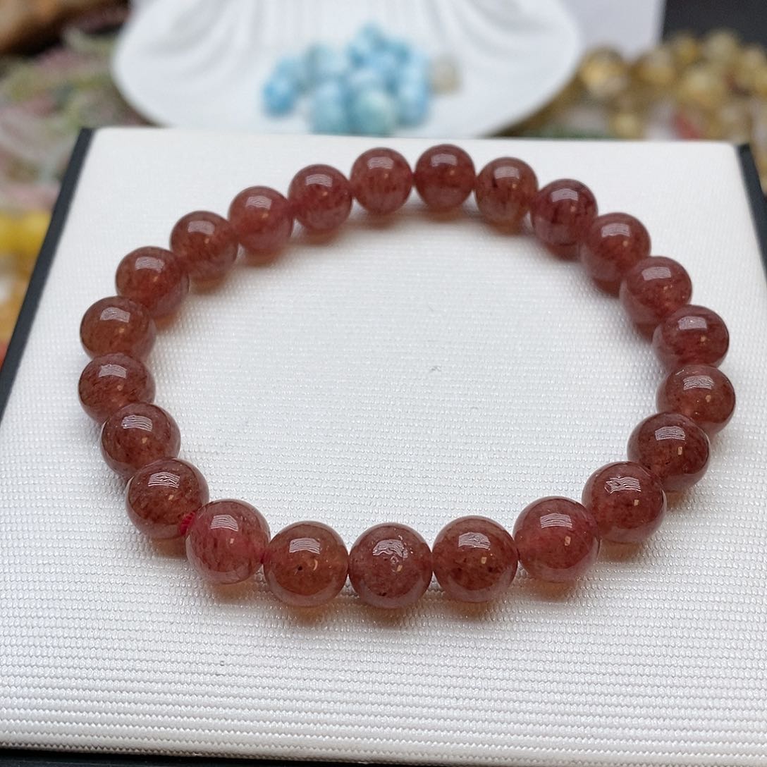 水晶手串未镶嵌……