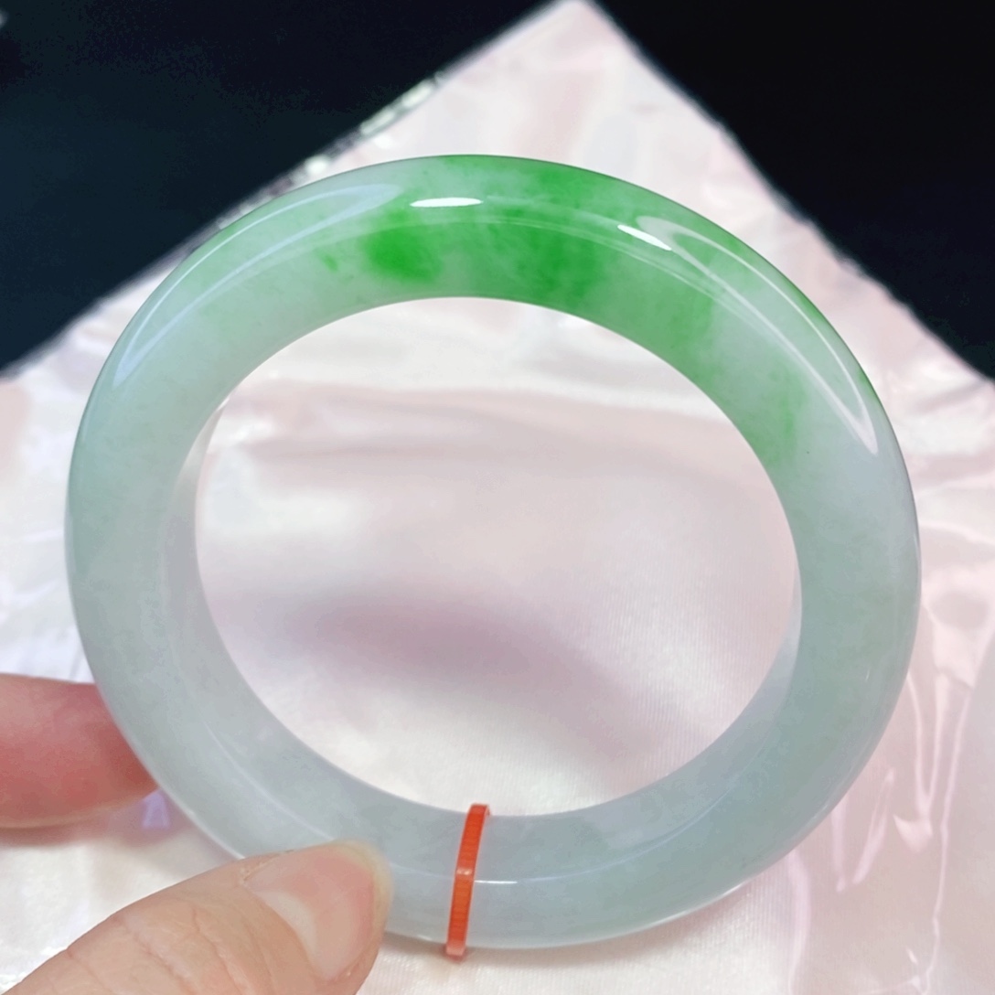 未镶嵌手镯翡翠56.6正圈