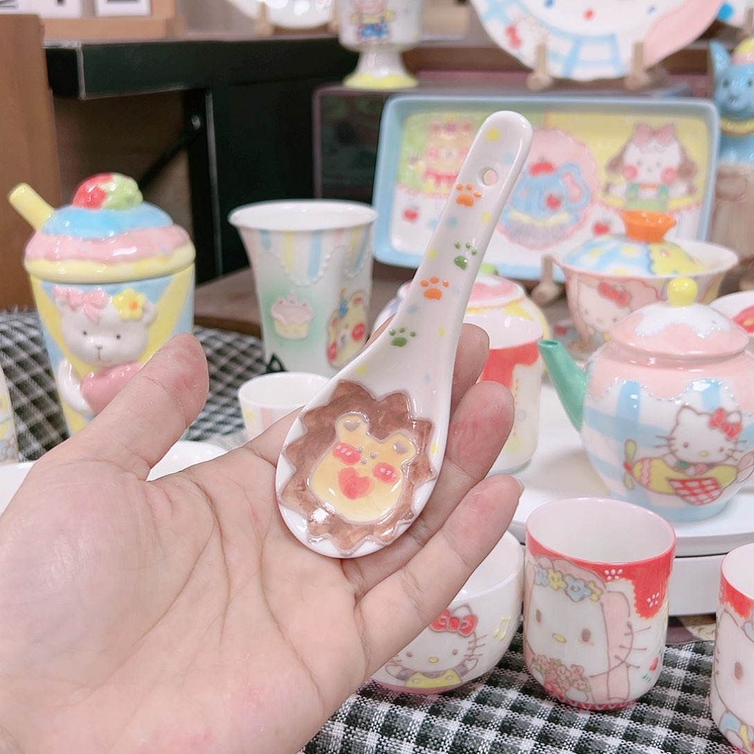 可爱陶瓷高温手作