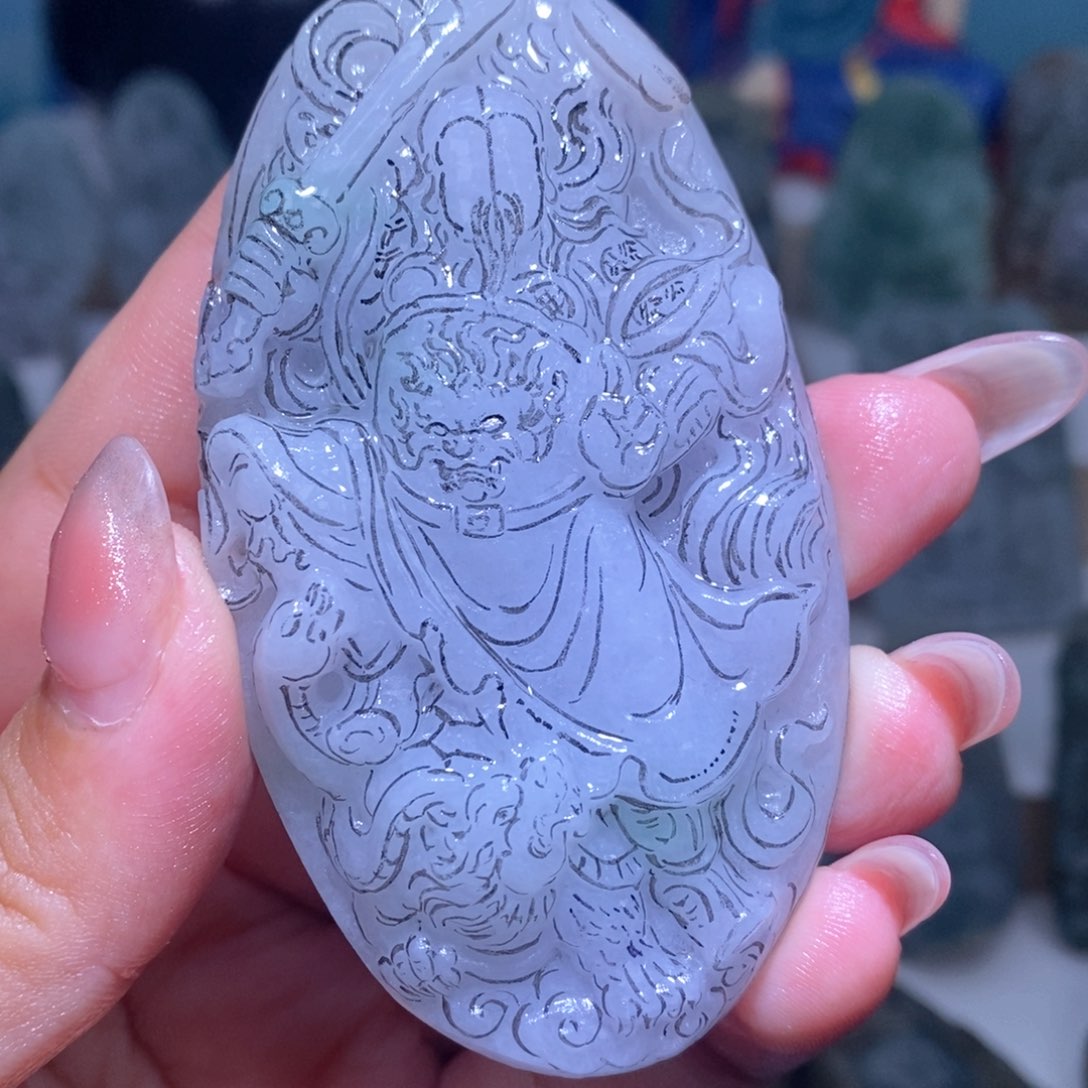玄***心定制翡翠未镶嵌纯天然缅甸翡翠