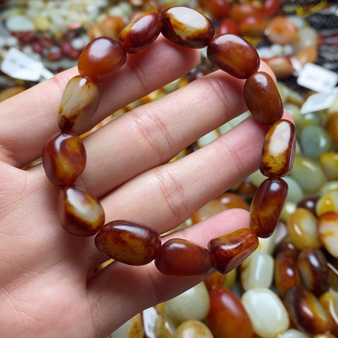 和田玉手链未镶嵌