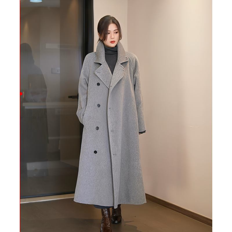 【大妍妍女装】女神款三色长毛大衣038