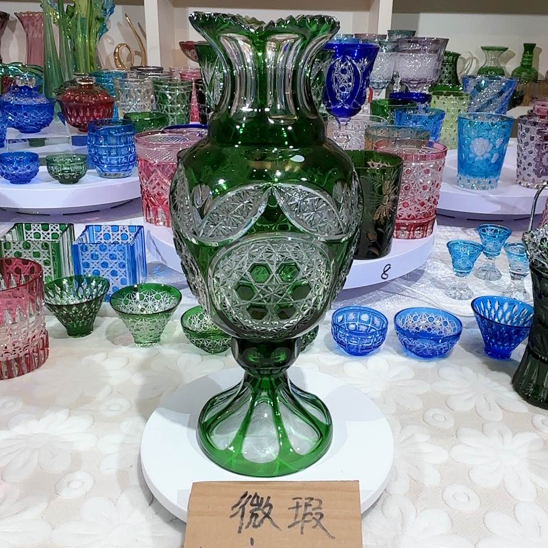 水晶杯水晶花瓶果盘通宝工艺品20号