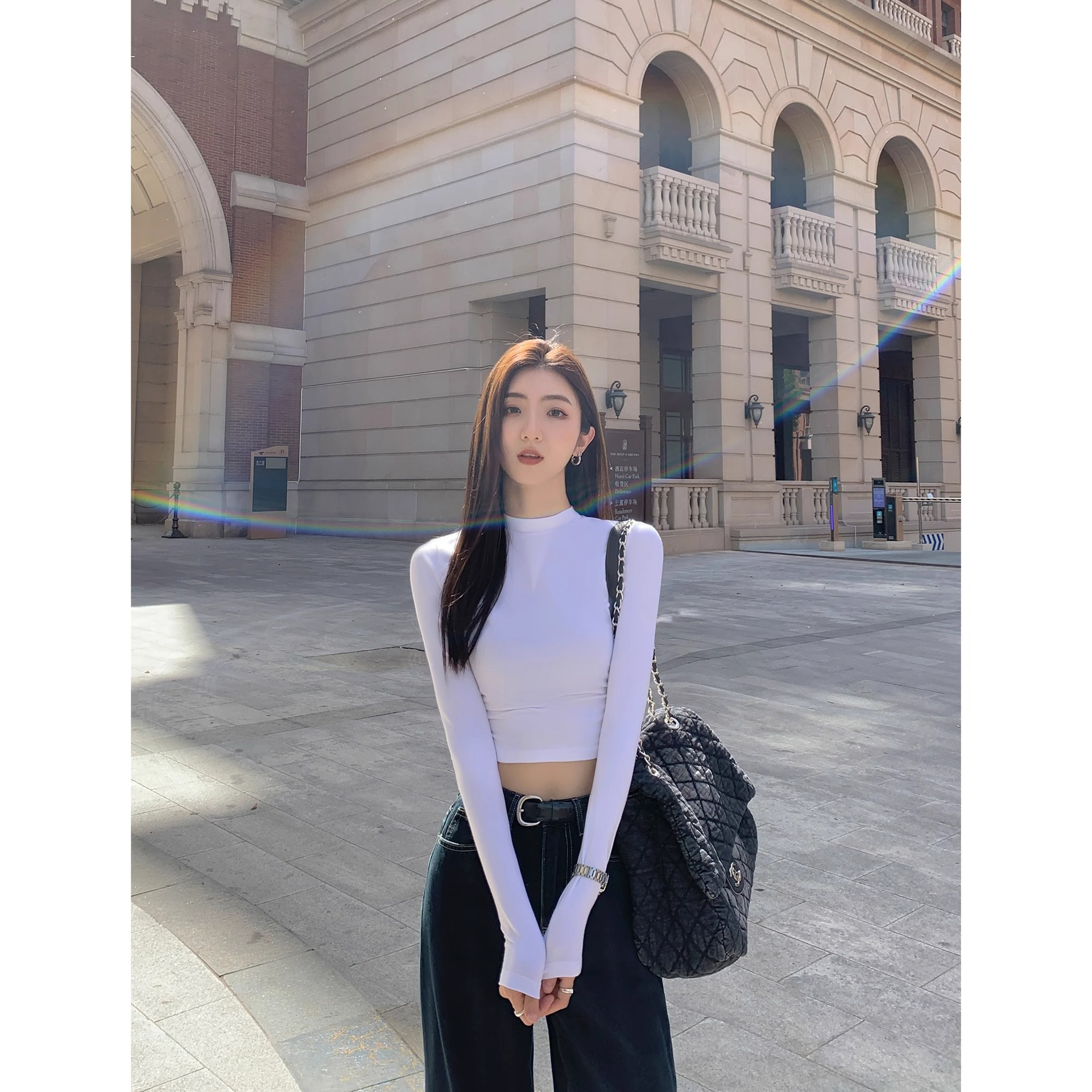 清清清❗️显瘦爆款长袖紧身上衣（No退No换）