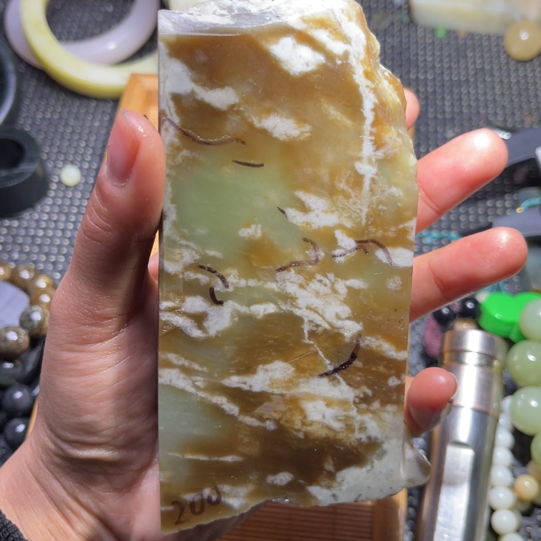 未镶嵌和田玉车挂大*@