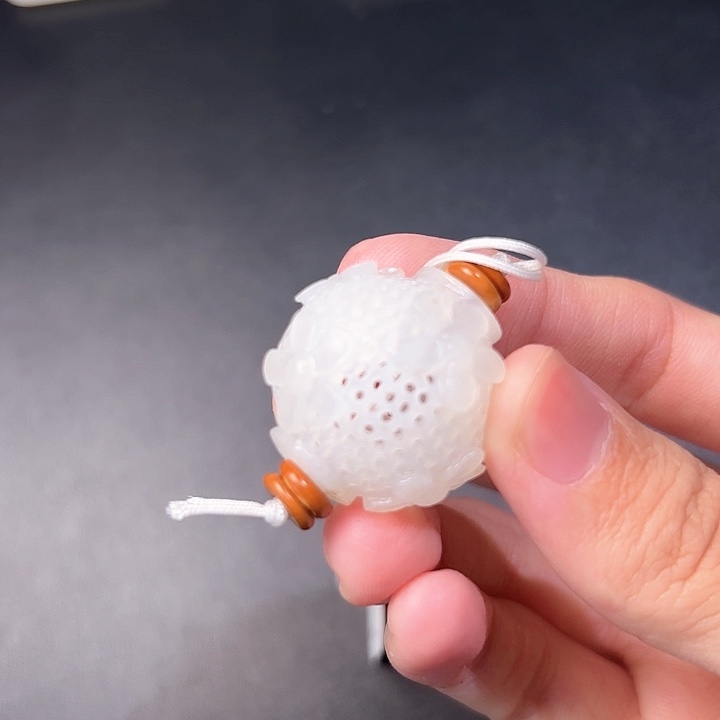 和田玉挂件未镶嵌小*蛙