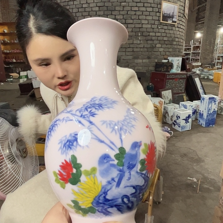 瓷其他景德镇高温瓷花瓶