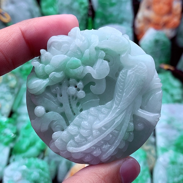 翡翠吊坠(不含链)未镶嵌