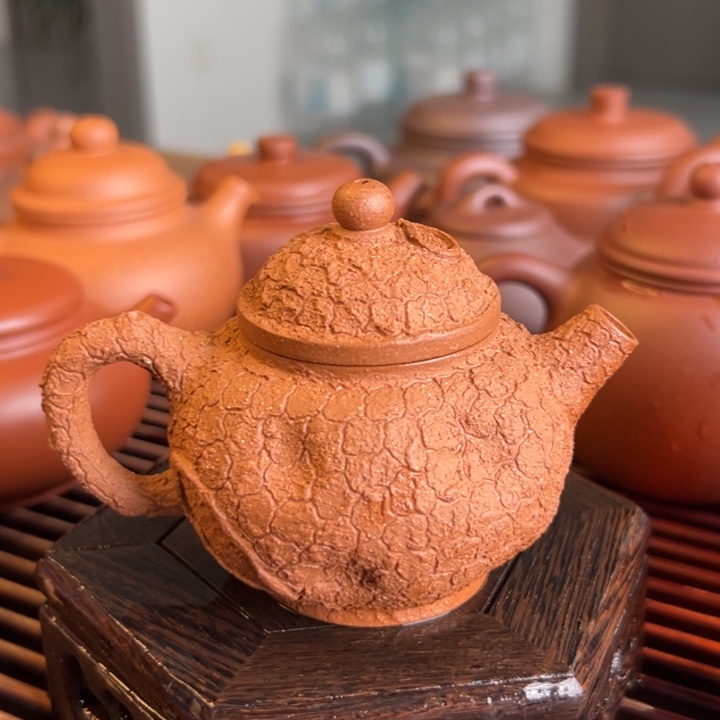 茶案紫砂供春巨轮100cc
