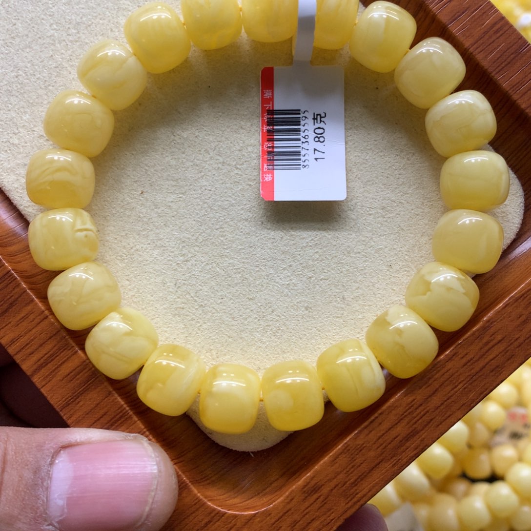 蜜蜡手链未镶嵌蜜蜡