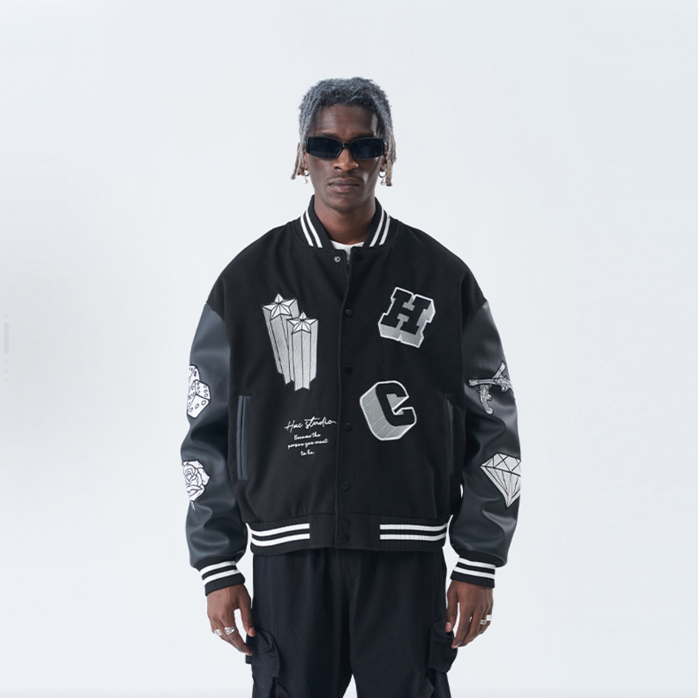 桀骜家！重磅刺绣棒球服！闭眼冲！