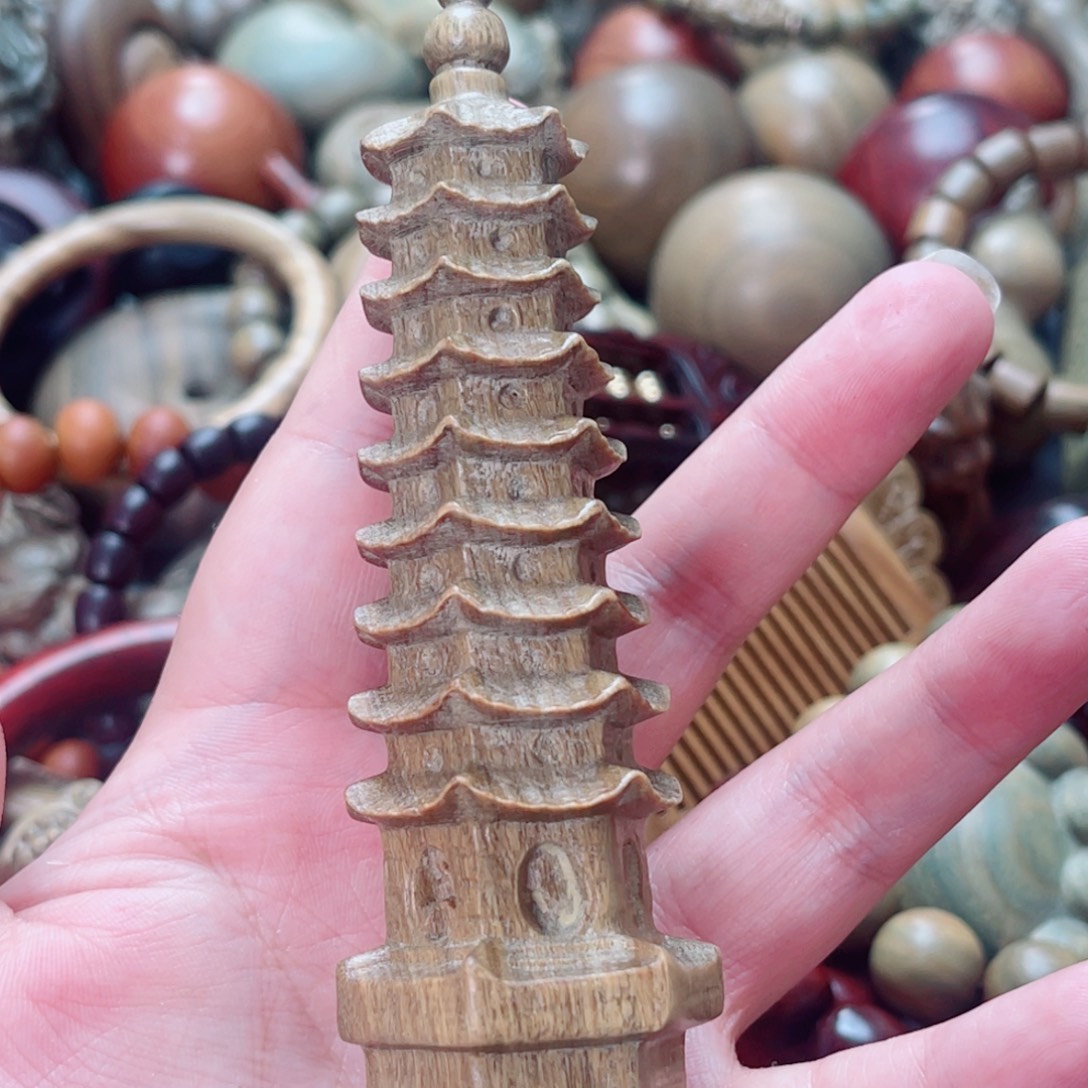 一***愁维腊木（绿檀）阿根廷绿檀手把一个