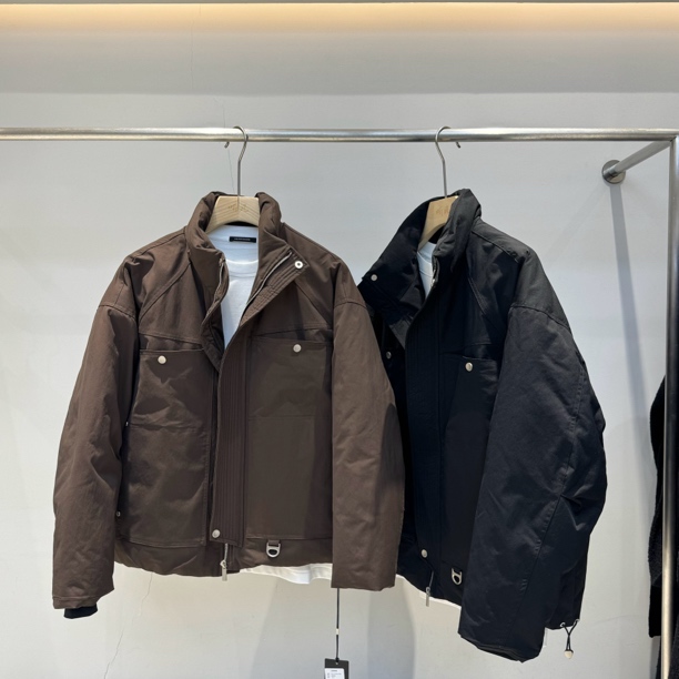 冬季新款高品质微扩百搭工装90绒男女同款时尚保暖羽绒服