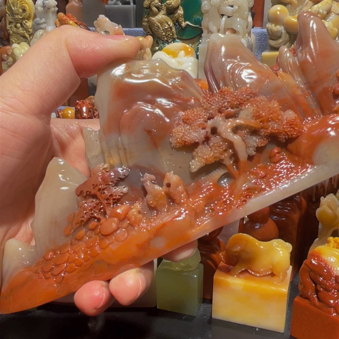 寿山石印石精美寿山石