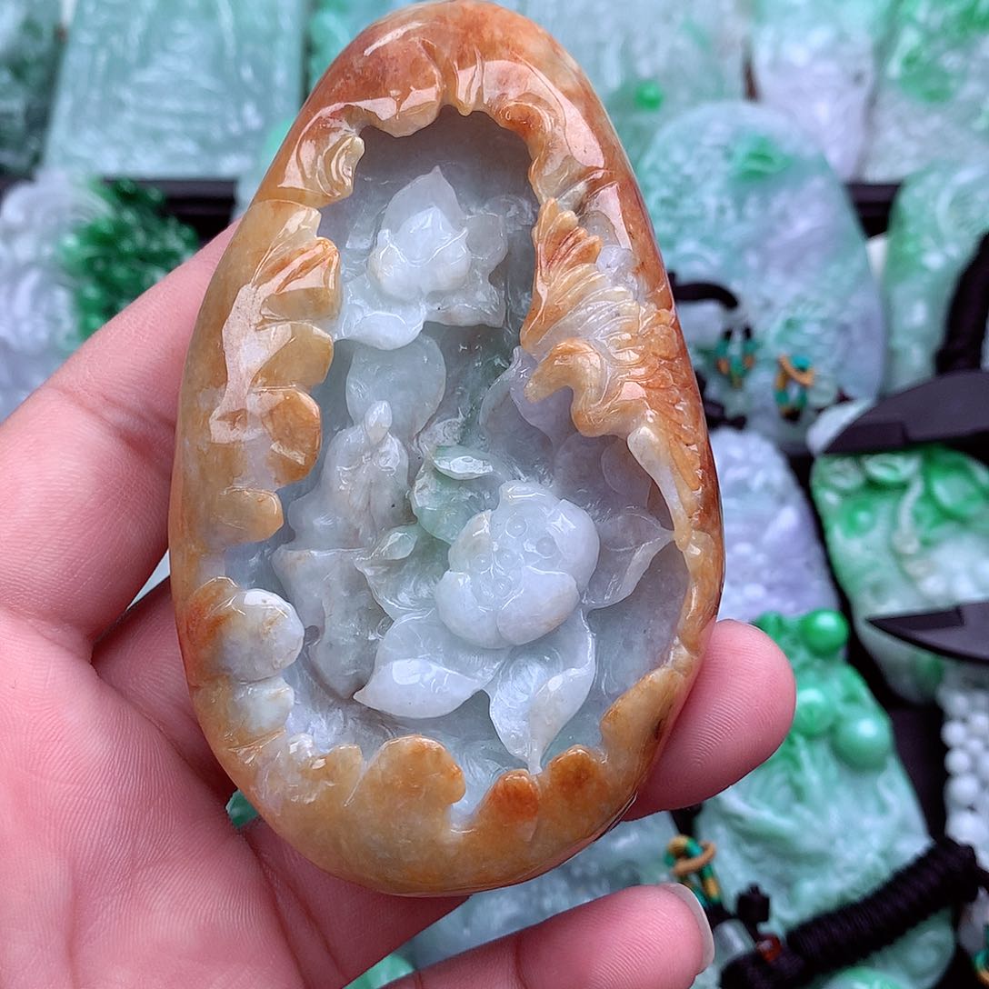 翡翠吊坠(不含链)未镶嵌