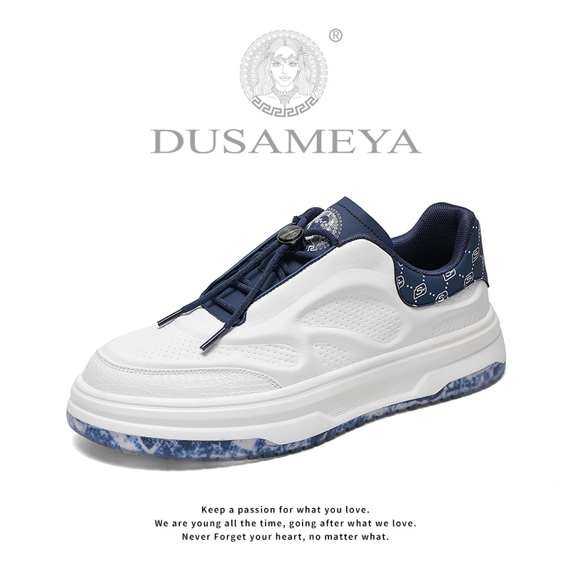 DUSAMEYA/杜莎米娅男士秋冬季款潮鞋百搭轻奢时尚运动鞋D6795